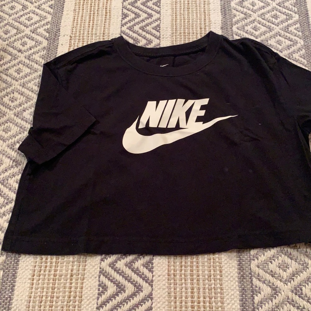 Black Nike Crop Top